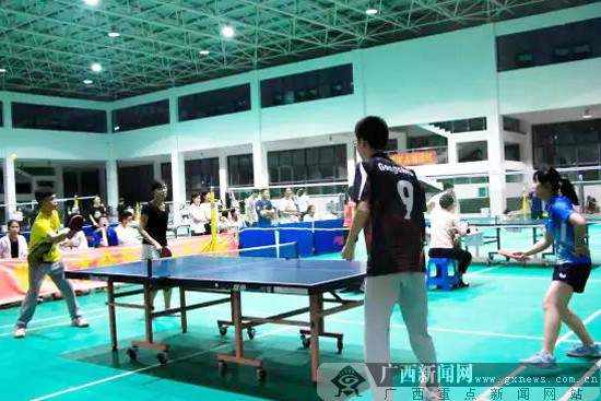 北海市高校第一届乒乓球锦标赛落幕 四所高校参赛